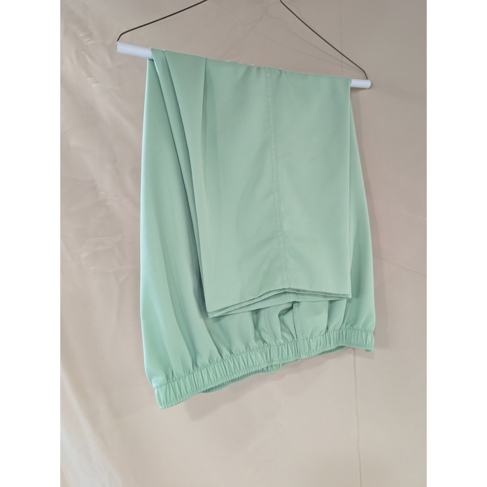 KIM‎ ROGERS Women's Size 16 Pull-On Pants Mint Green Polyester Elastic Waist - Picture 2 of 4
